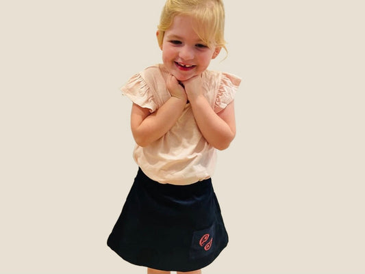 How to sew a simple elastic waist skirt