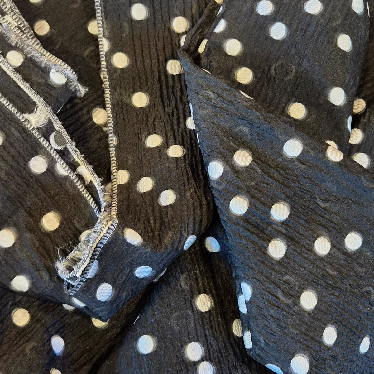 1.5m Moon spot jacquard organza
