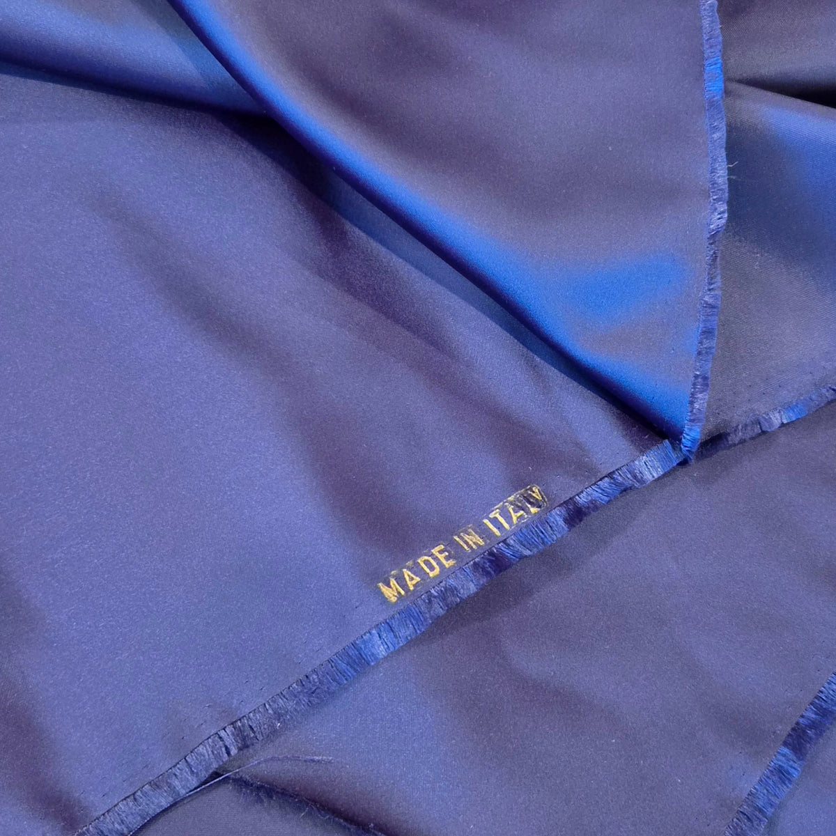 1.8m Navy Italian duchess satin