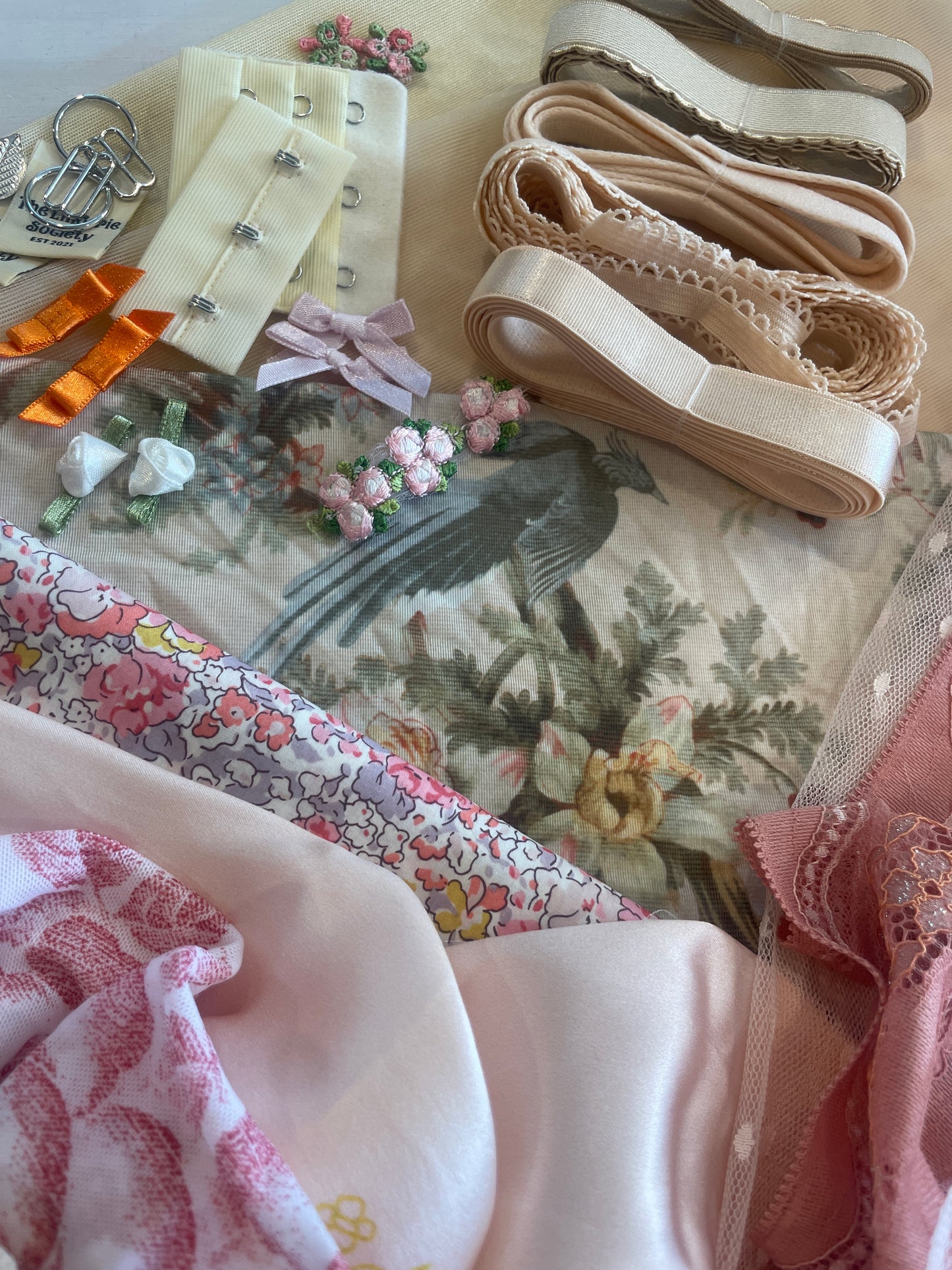 Rosetta’s garden Artisan bra and knickers kit