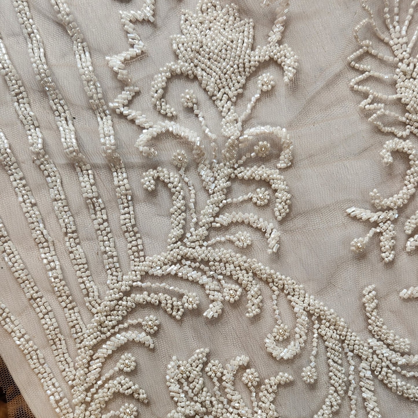 72. Beads on net