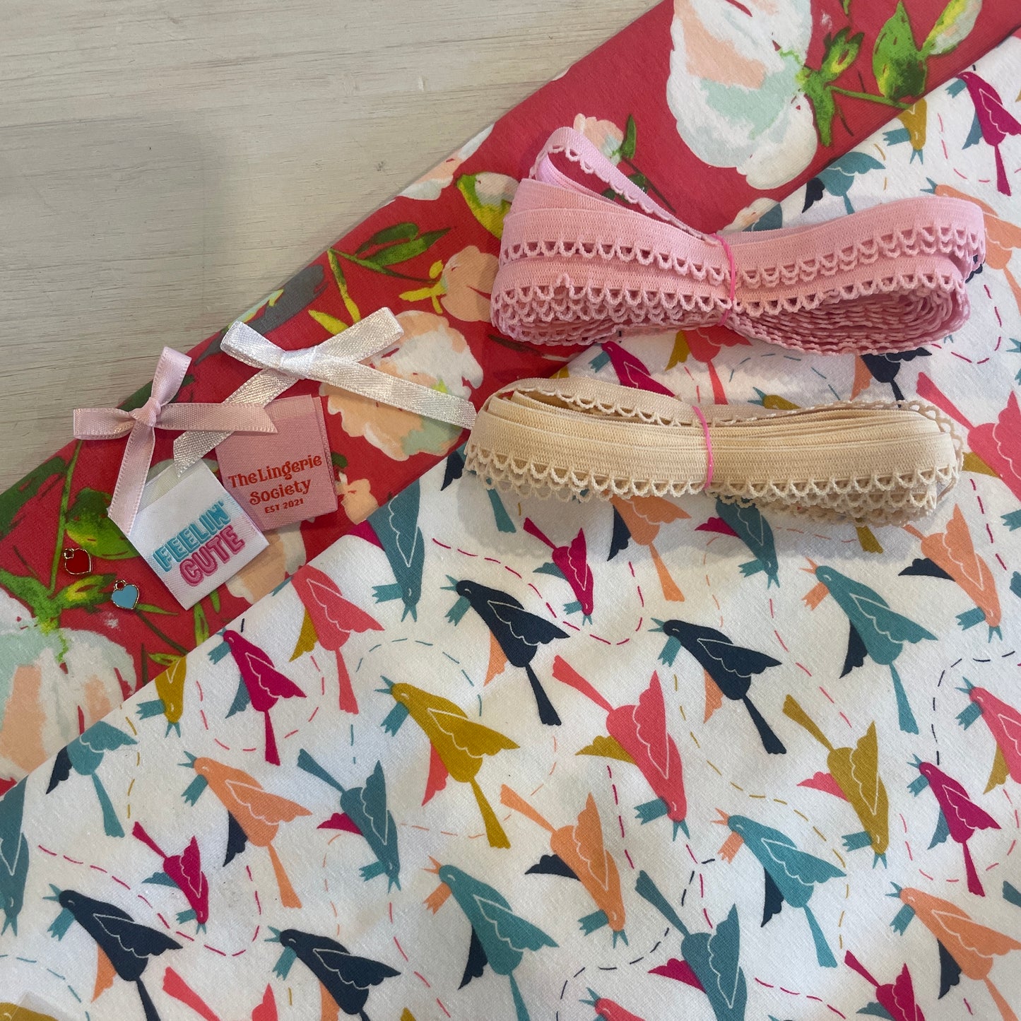 Garden flight mix and match knickers kit