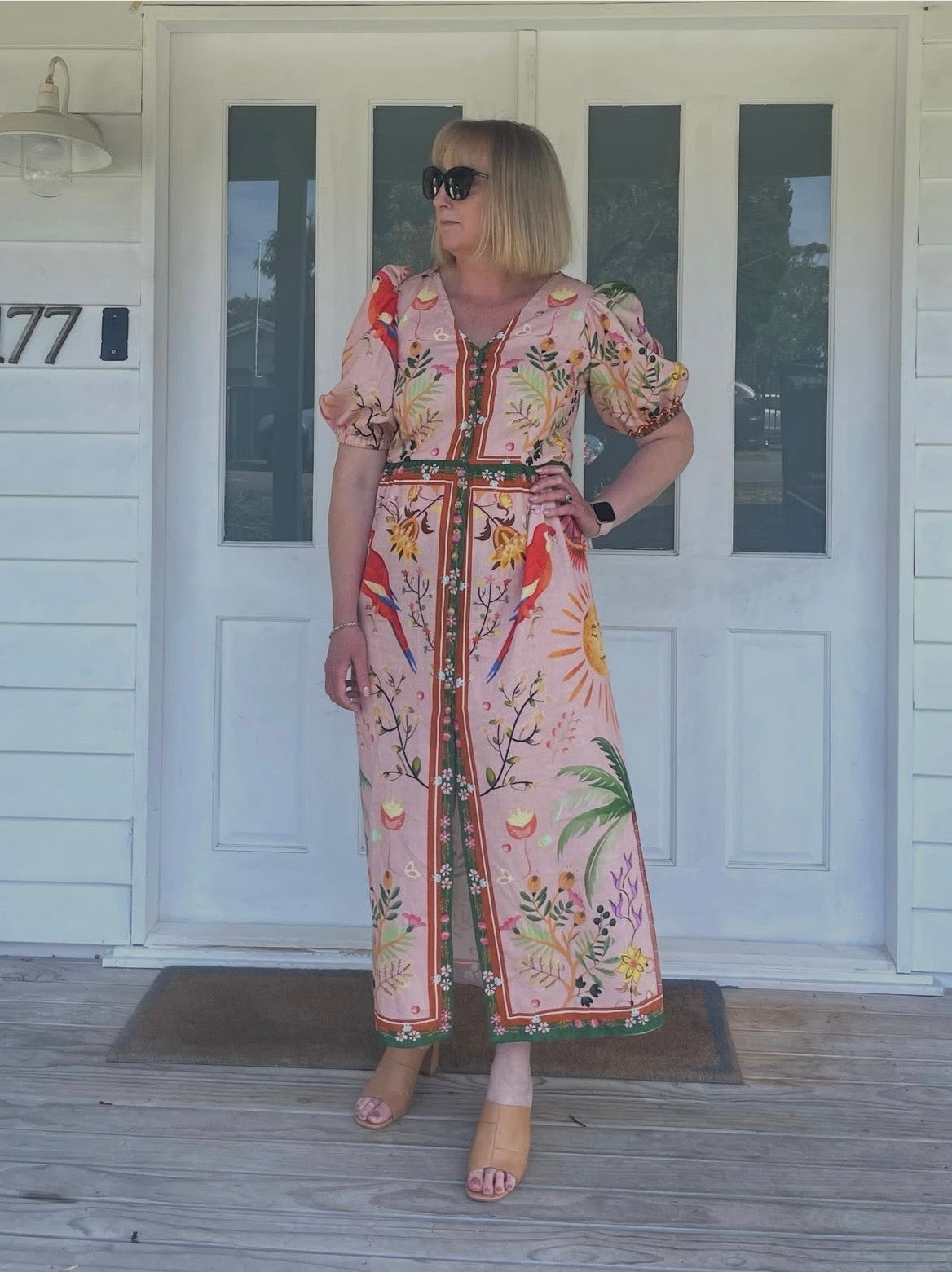 Rio jungle linen viscose MAKER SOCIETY EXCLUSIVE PRINT