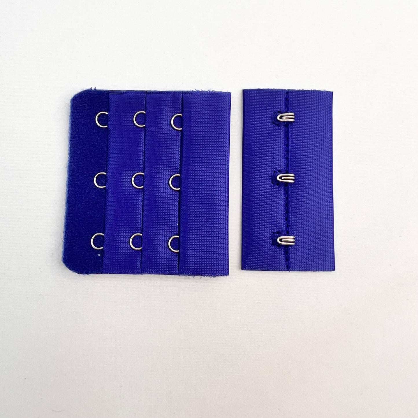 Royal blue 55mm 3 Hook Bra Back