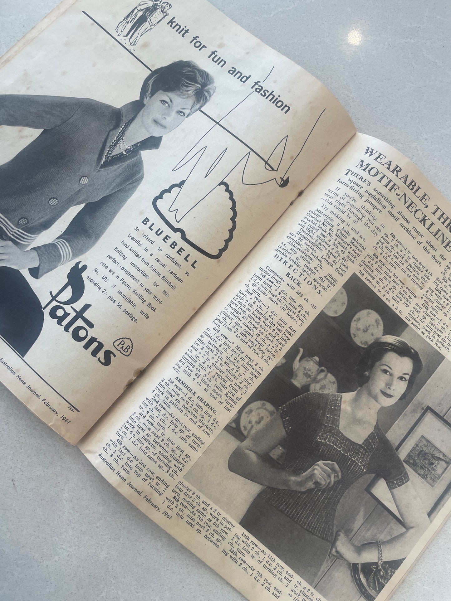Vintage home journal 1961