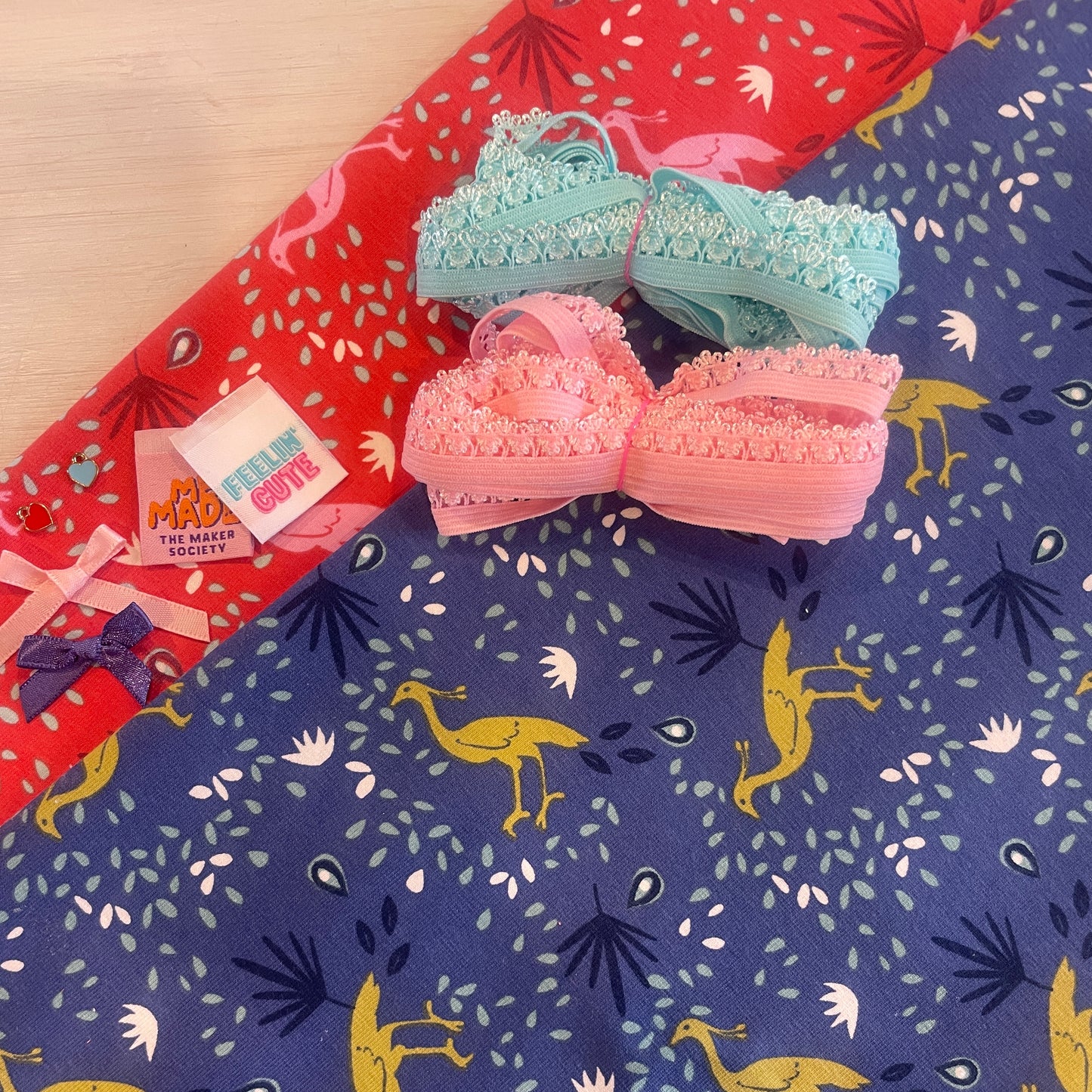 Bird life mix and match knickers kit