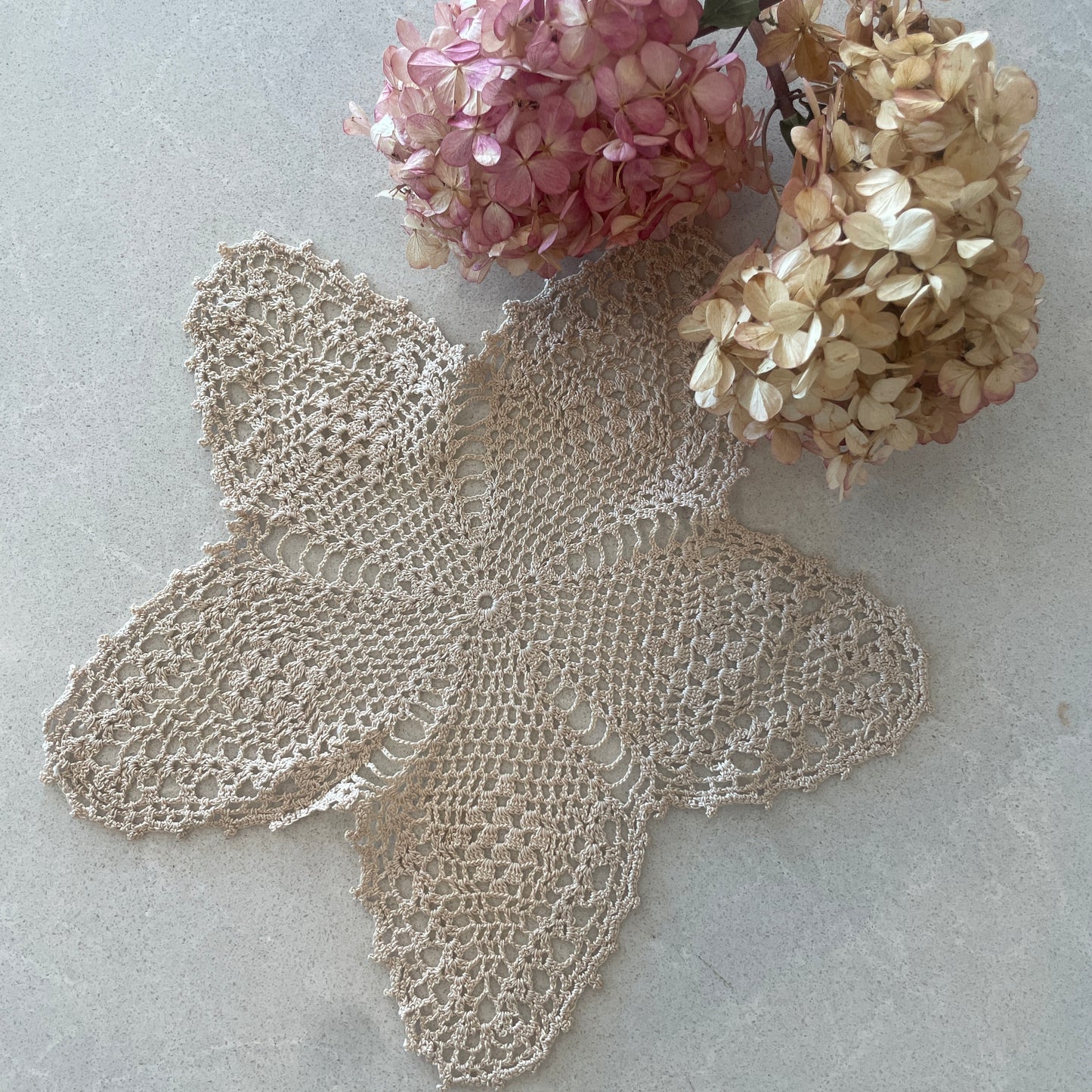 vintage crochet doily