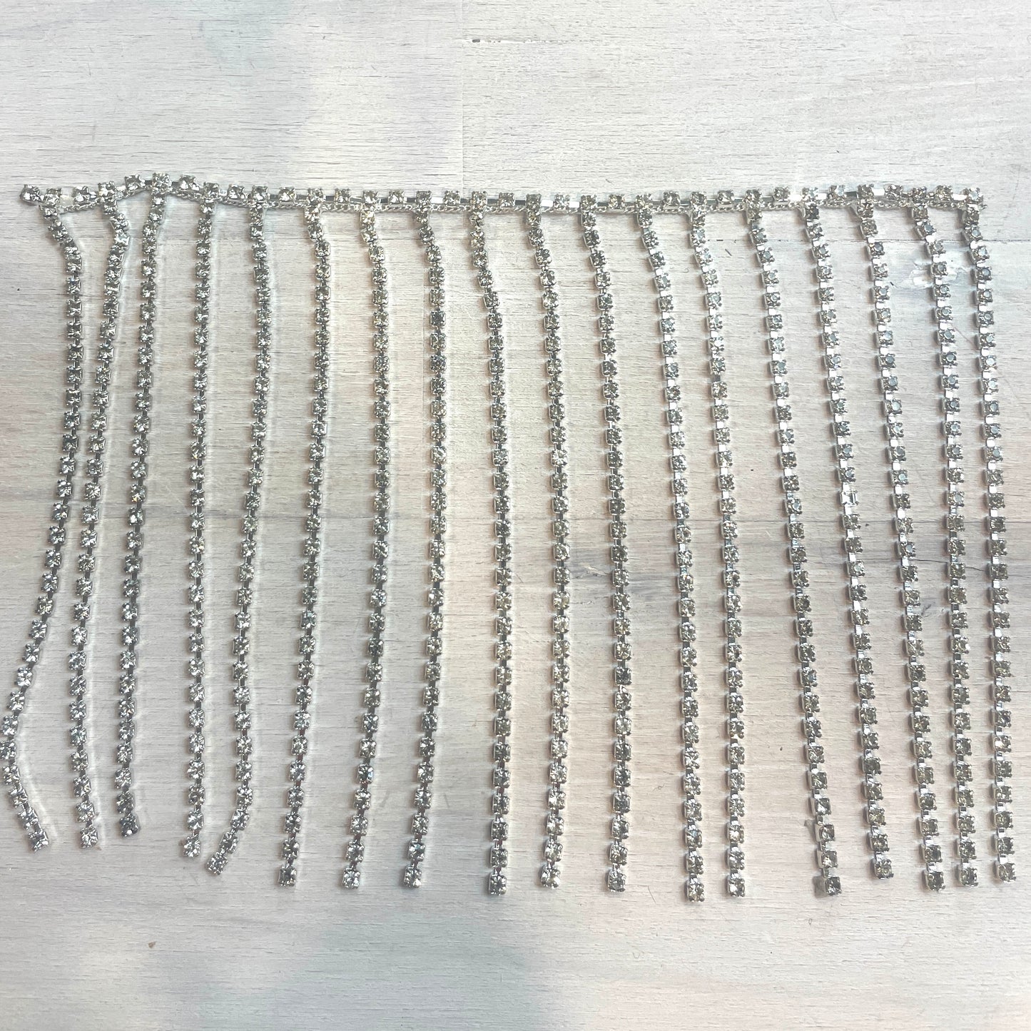 18cm Diamonte Trim Piece