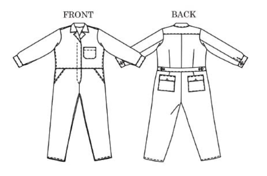 Merchant and Mills Thelma boilersuit paper pattern