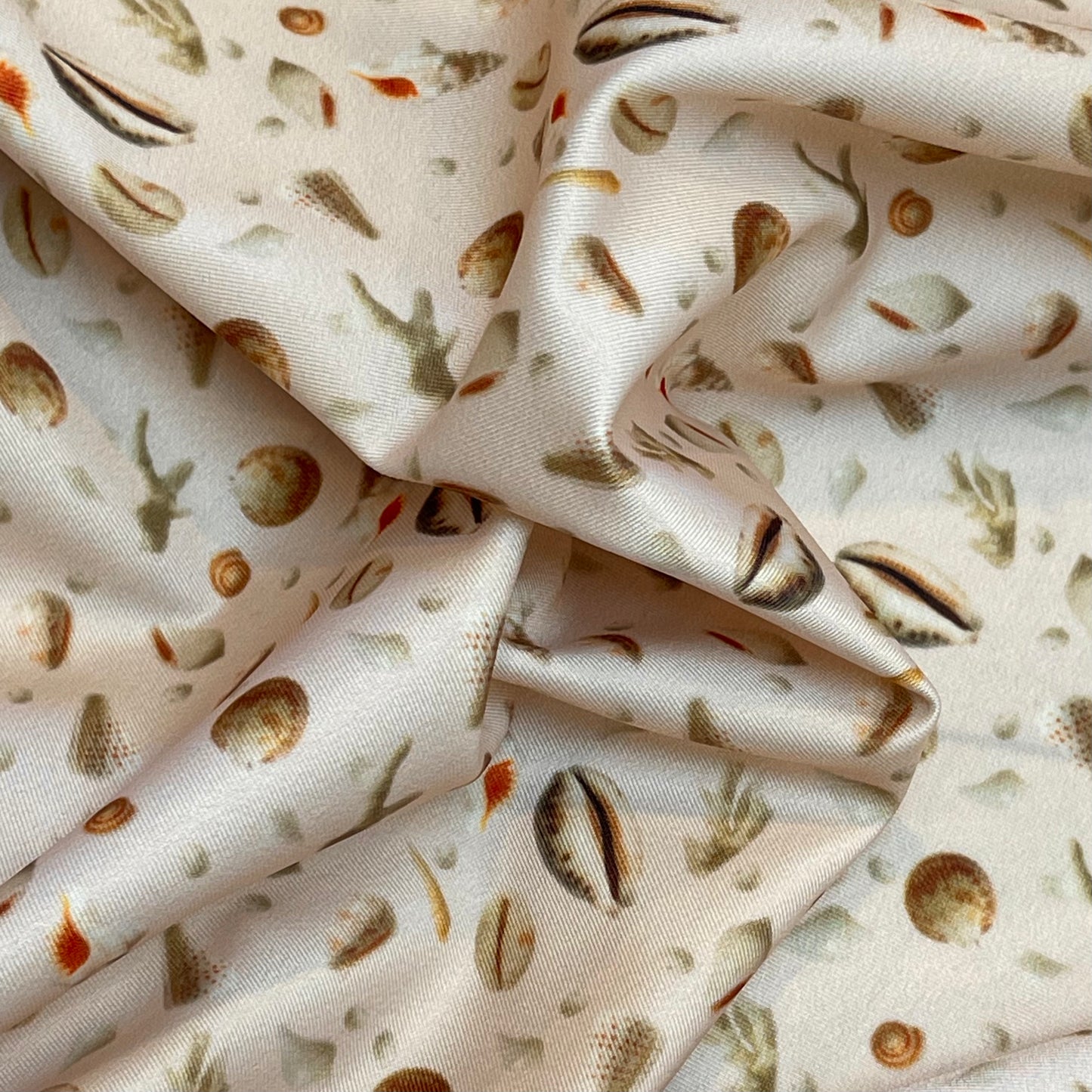 Collecting Shells Printed Lycra