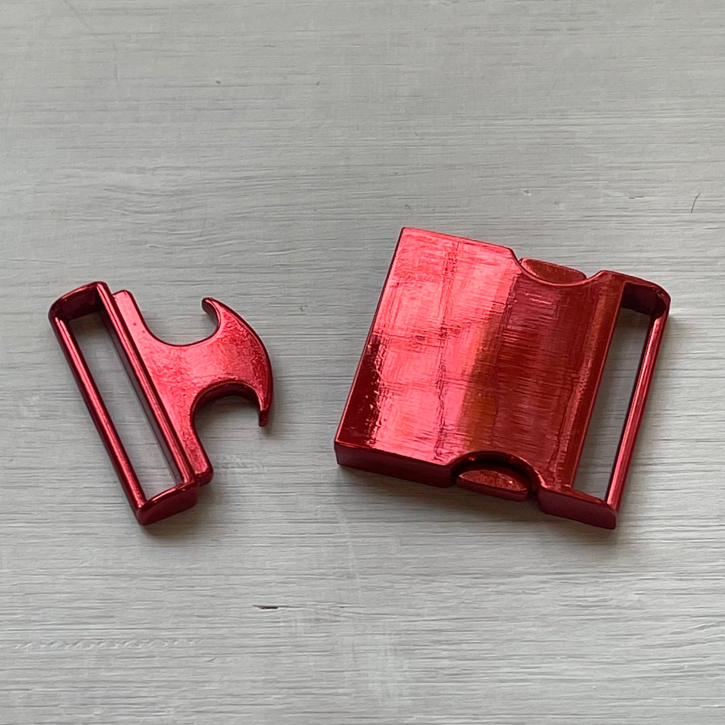 Metallic Red Buckle