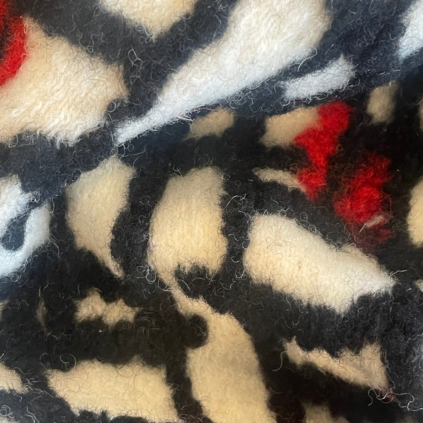 2.8 m black web felted coating