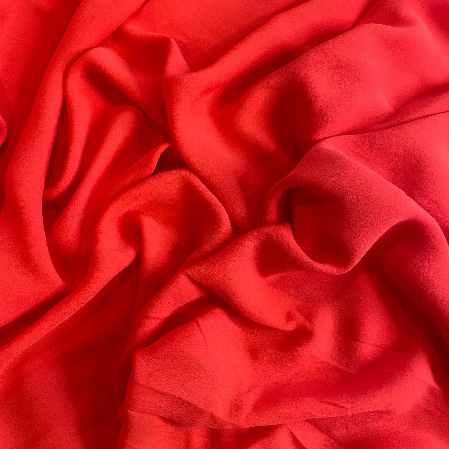 Milly flame double georgette