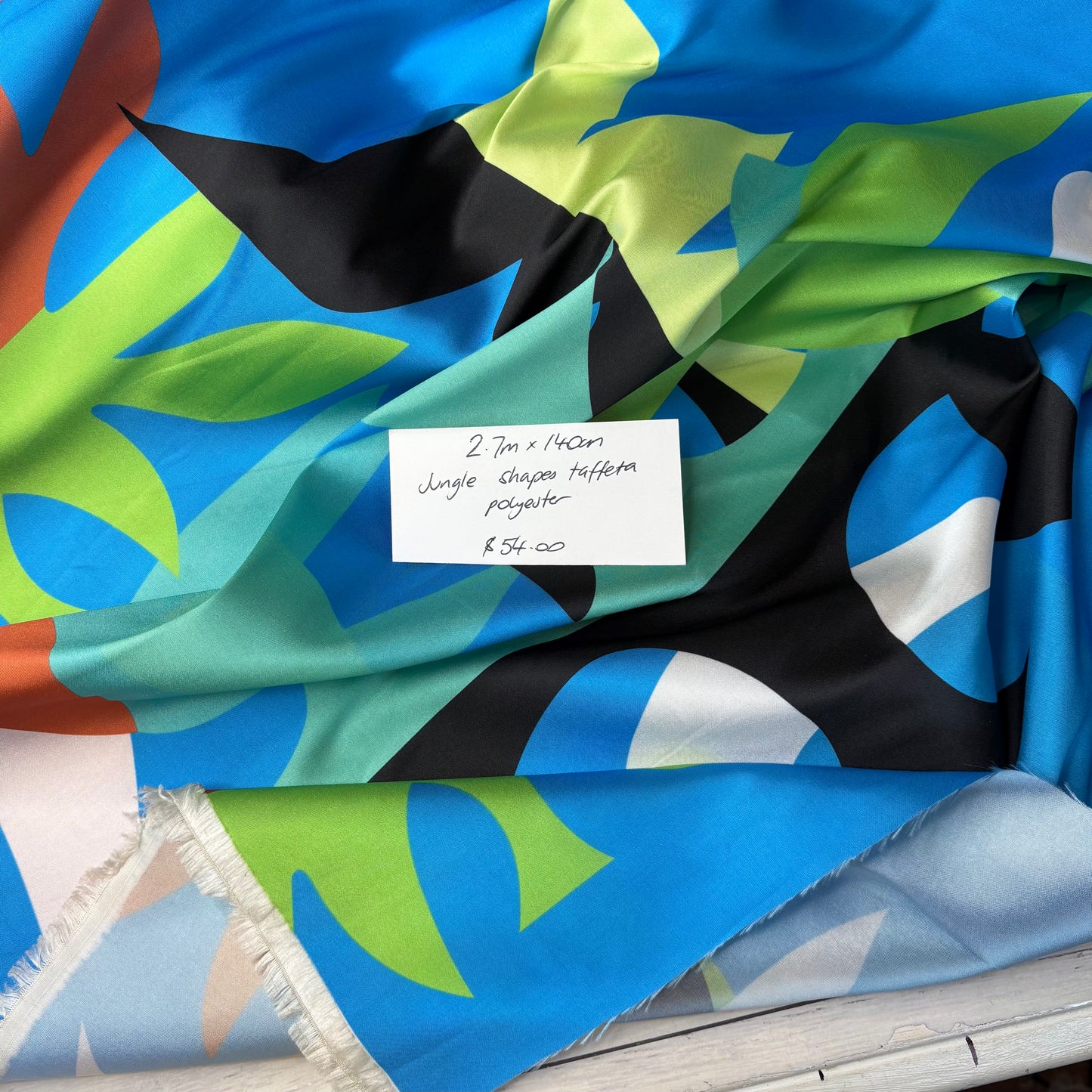 2.7m Jungle Shape Taffeta