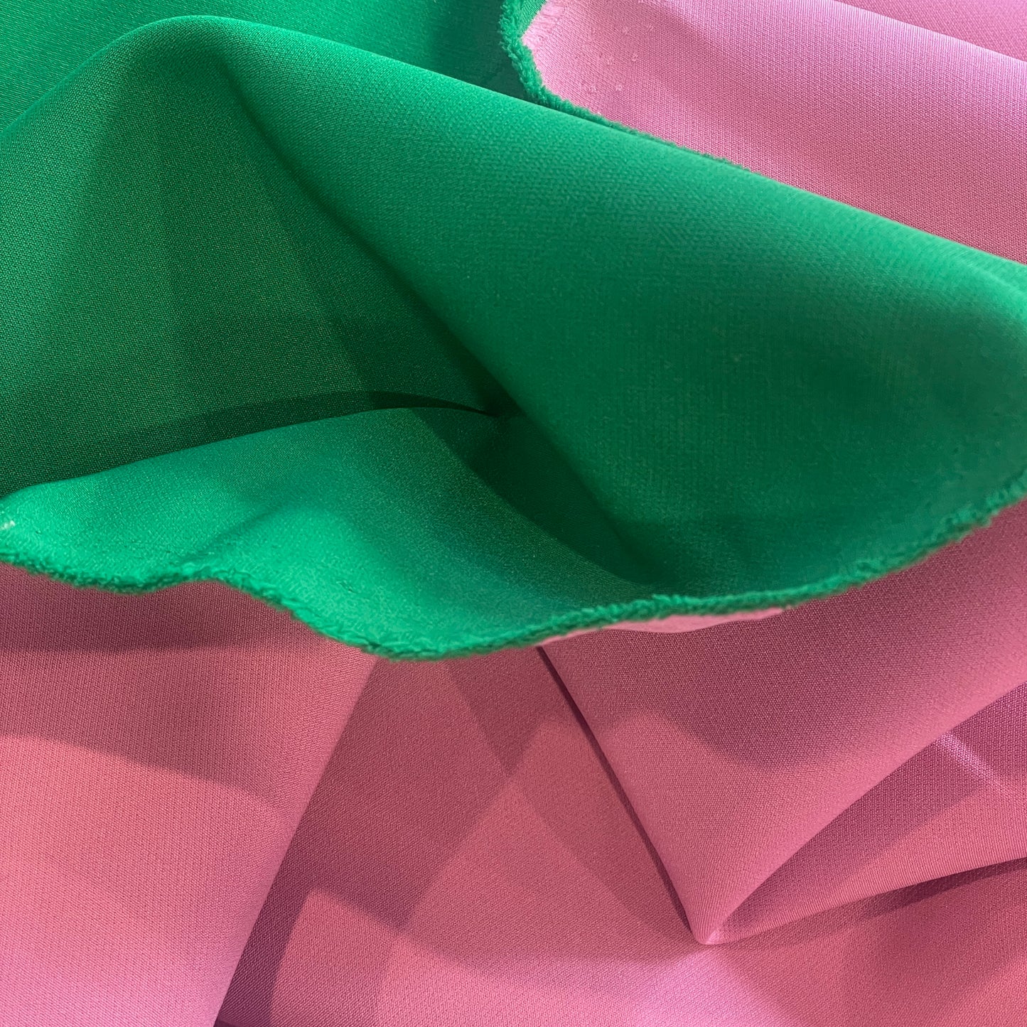 Emerald musk bonded reversible suiting