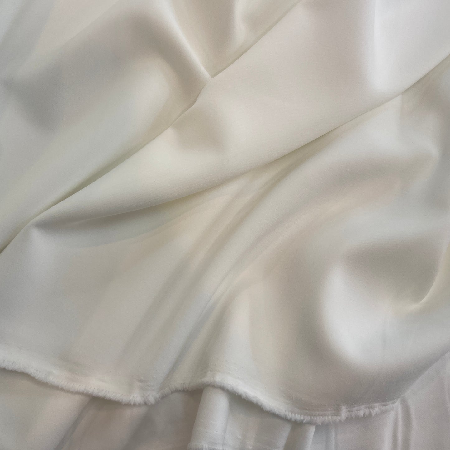 Lily Ivory Luxe drape Stretch Suiting