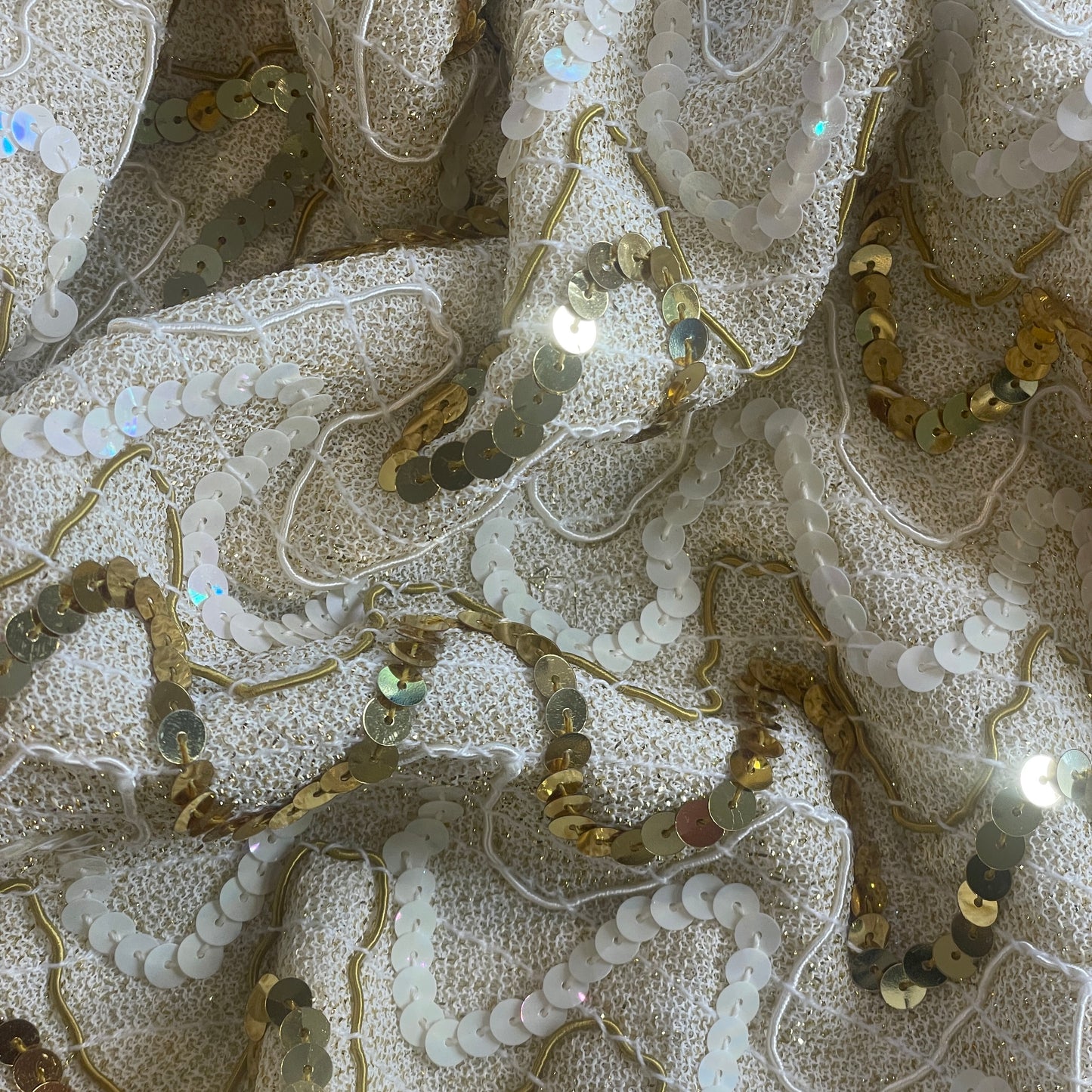 Studio 54 sequin lurex knit