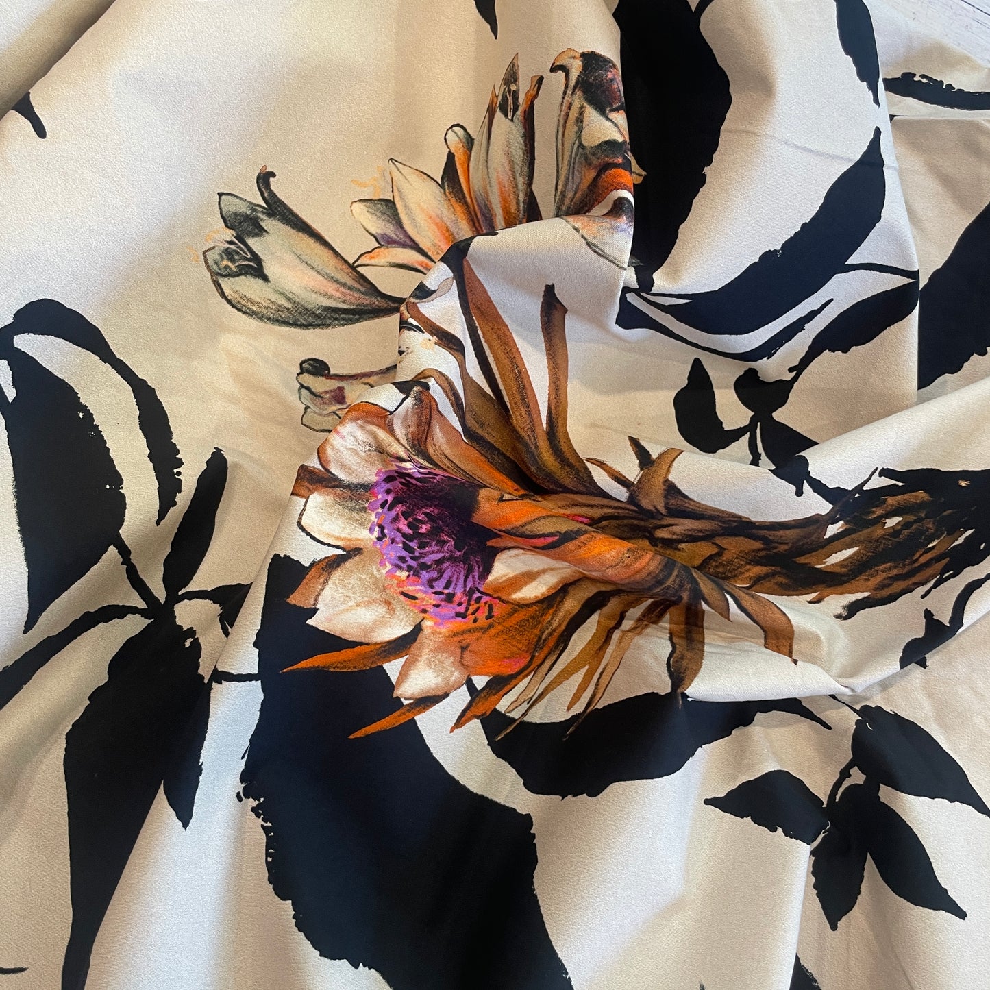 Protea stretch cotton sateen