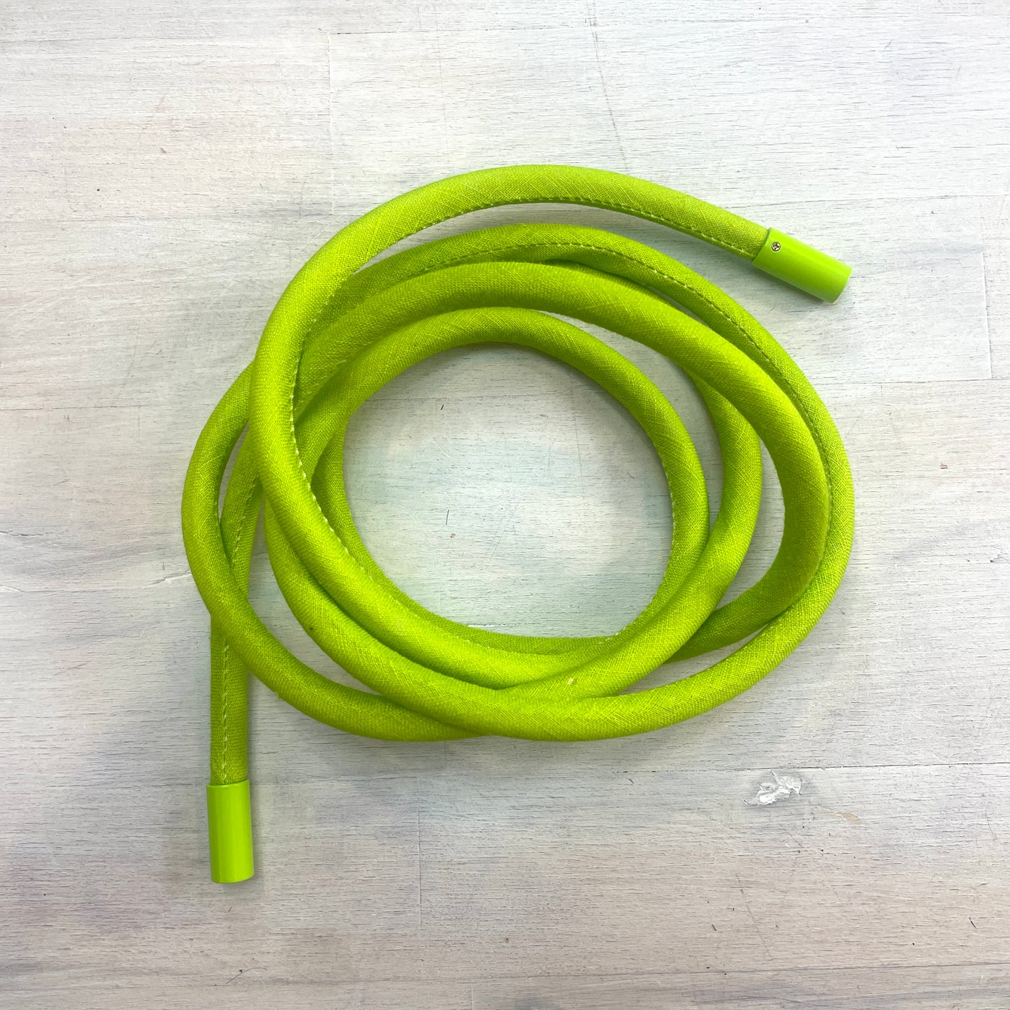 Lime linen Cord Belt