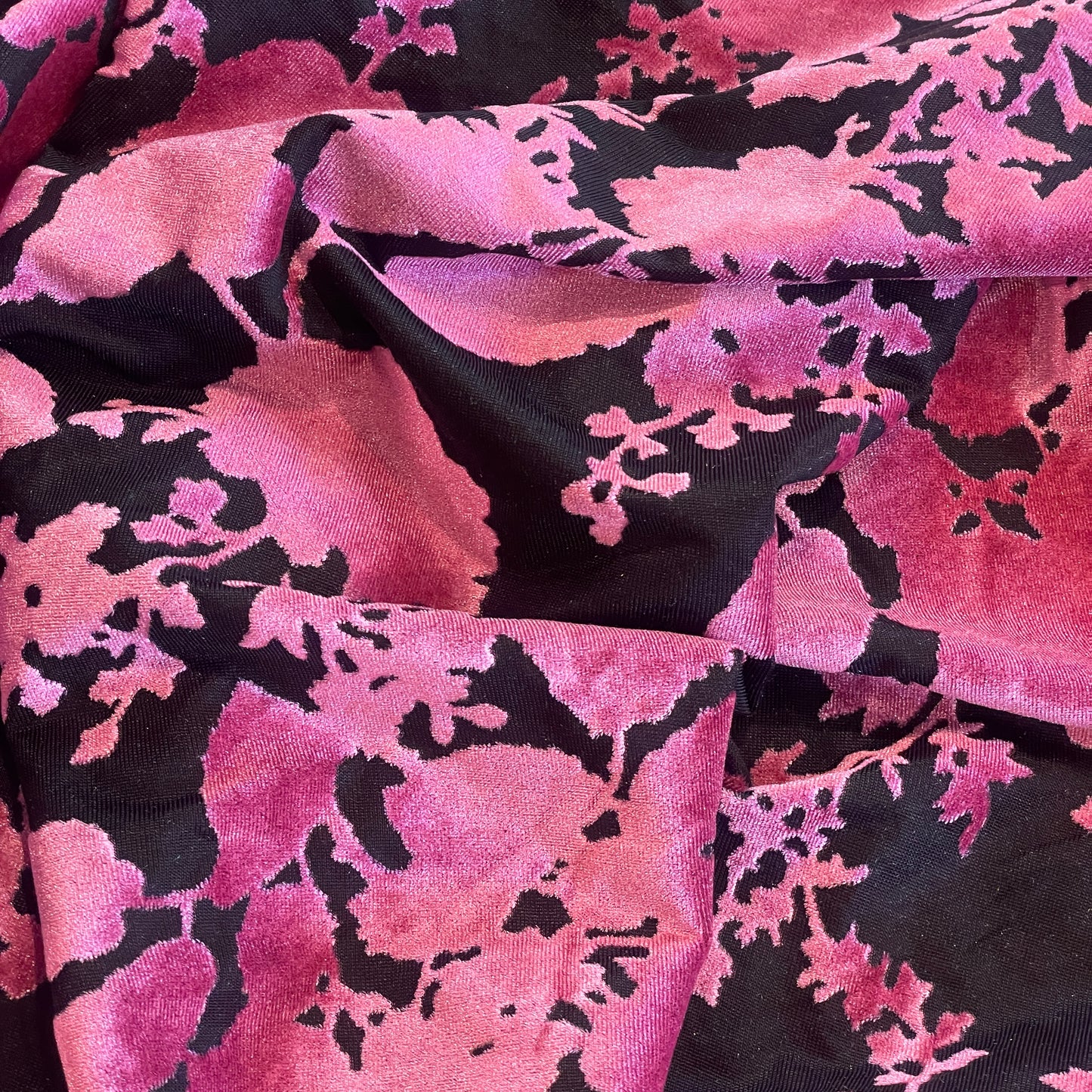 Midnight shadows burnout stretch velvet