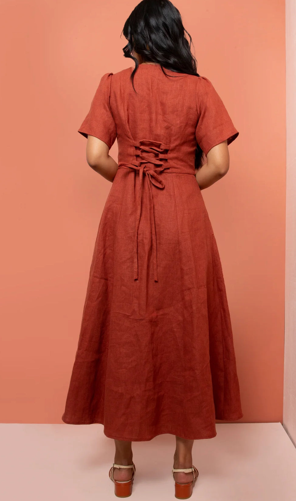 Friday pattern company Hughes dress paper pattern