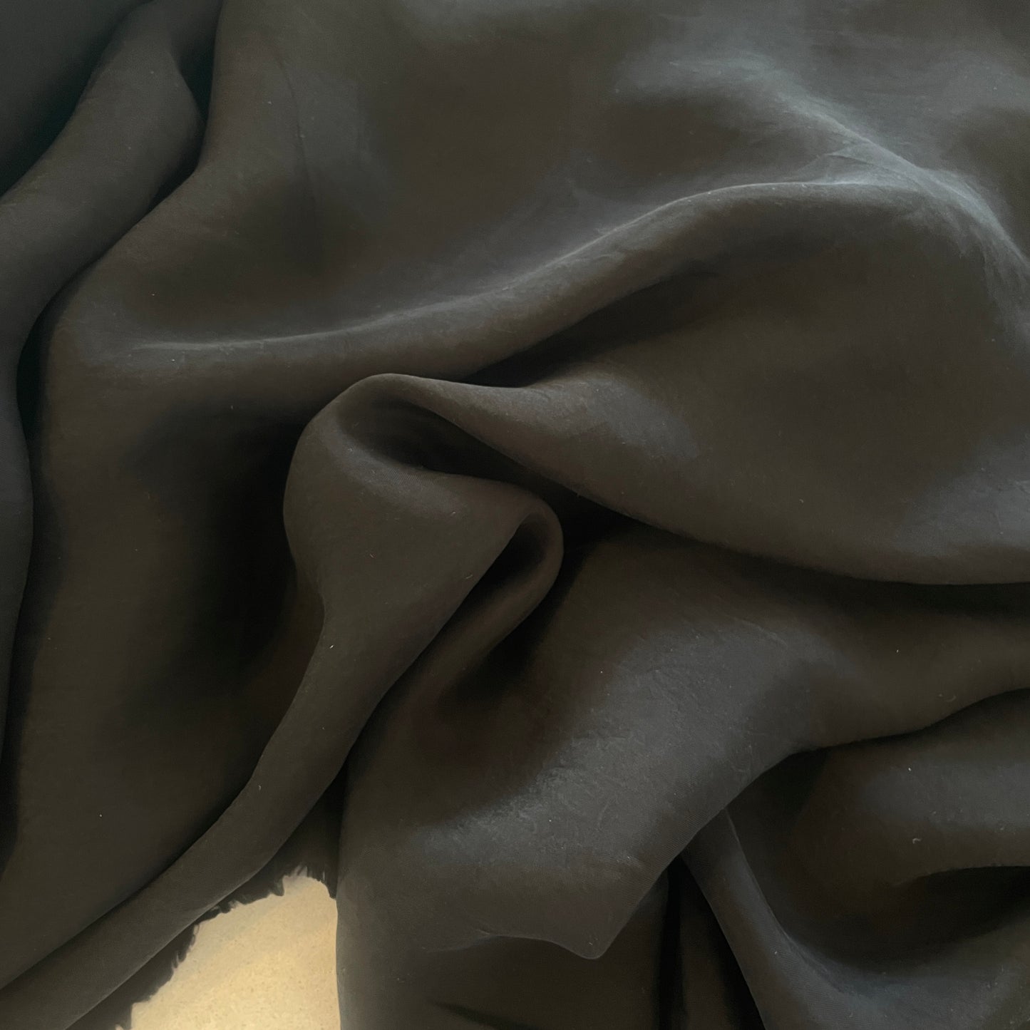 black sand washed viscose