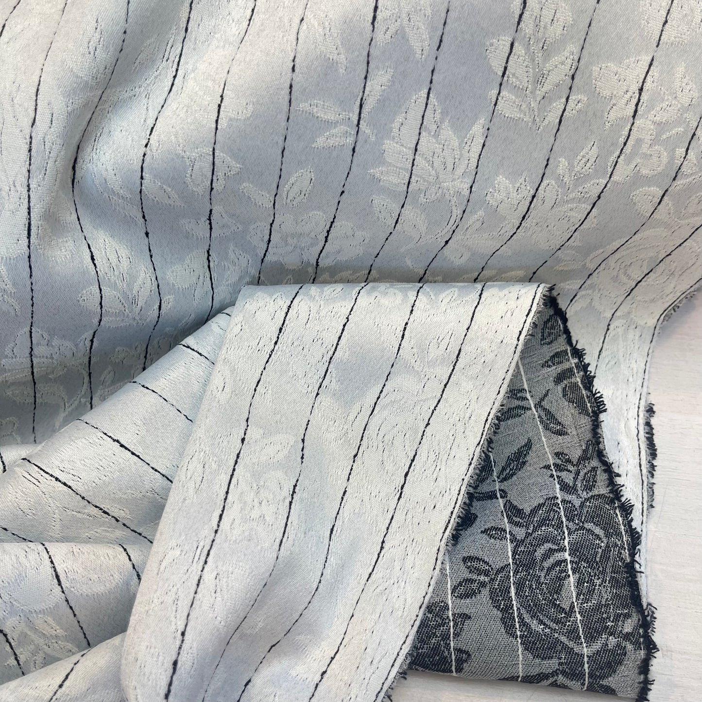 Vogue Roses Stretch Jacquard