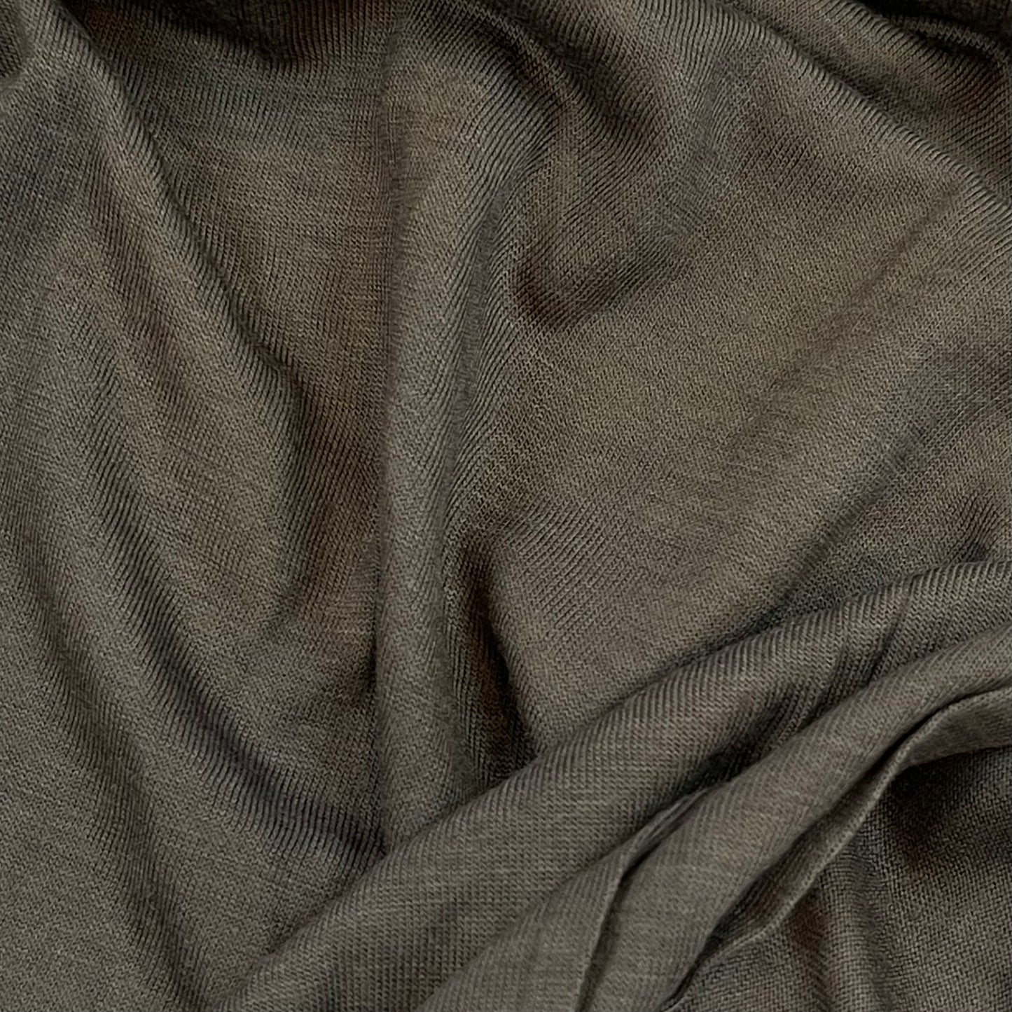 Slate Grey Fine Viscose Single Knit