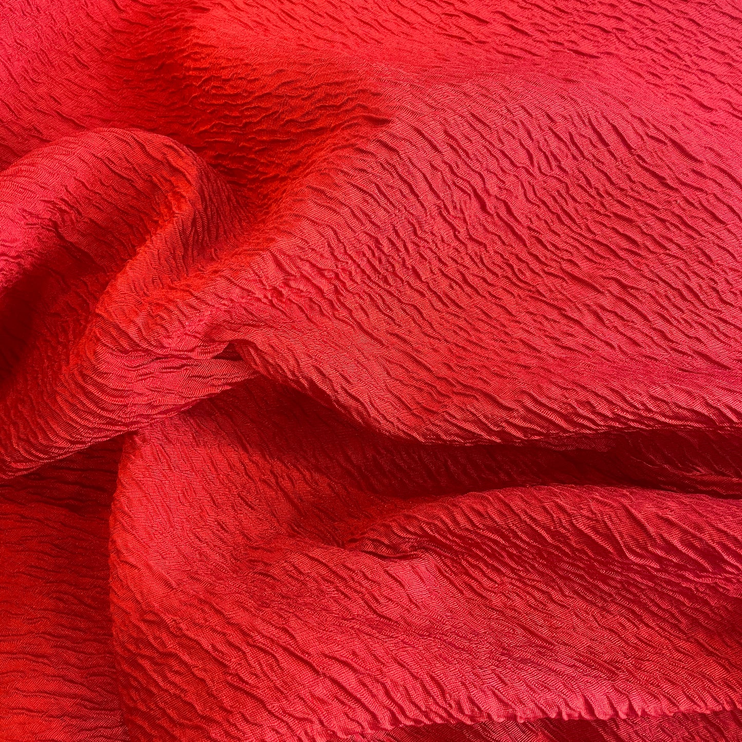 Luxe red textured suiting