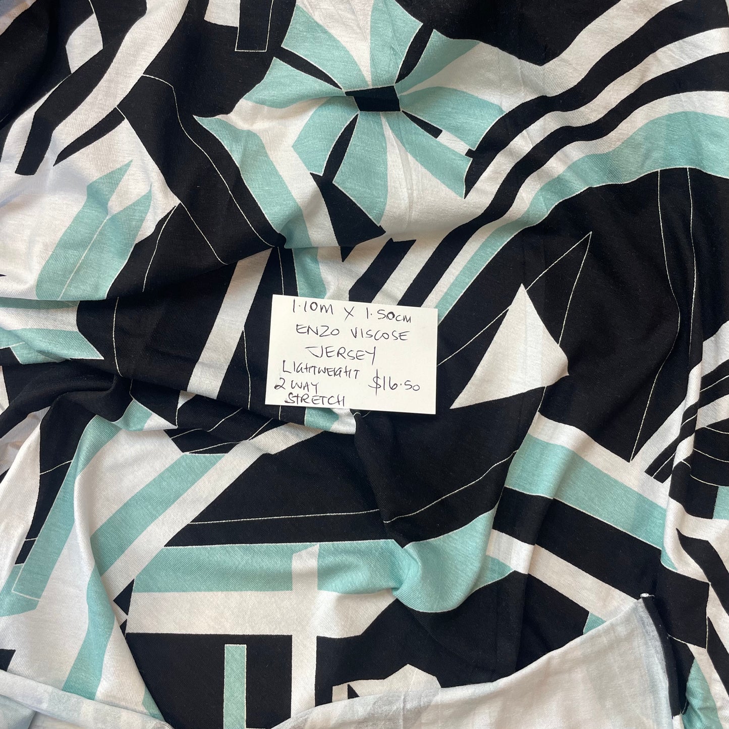 1.1m Enzo Viscose Jersey