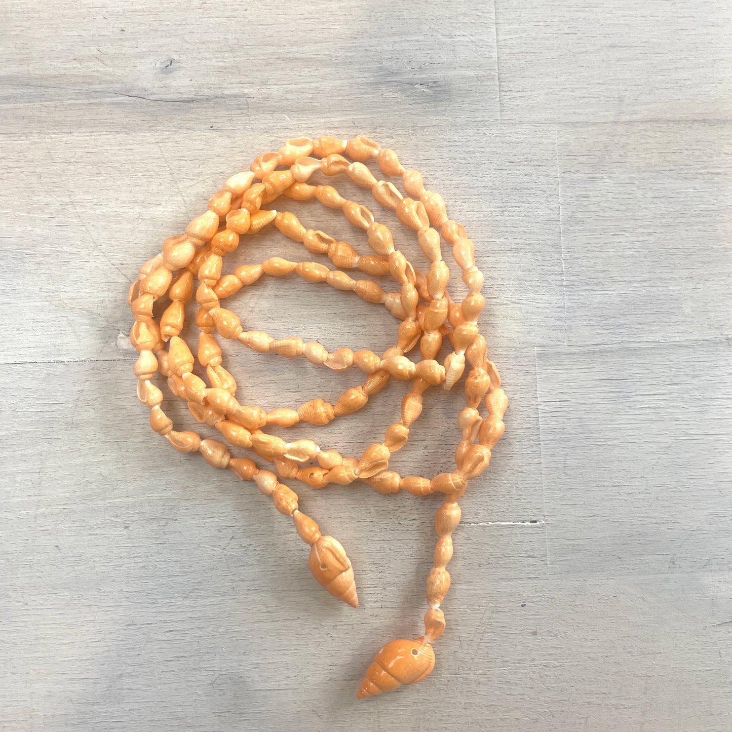 1mtr Strand Of Peach Shells.