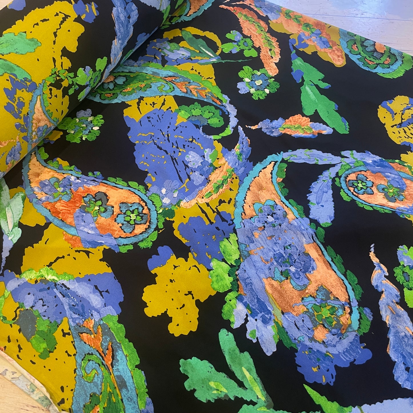 Painted Paisley Jersey