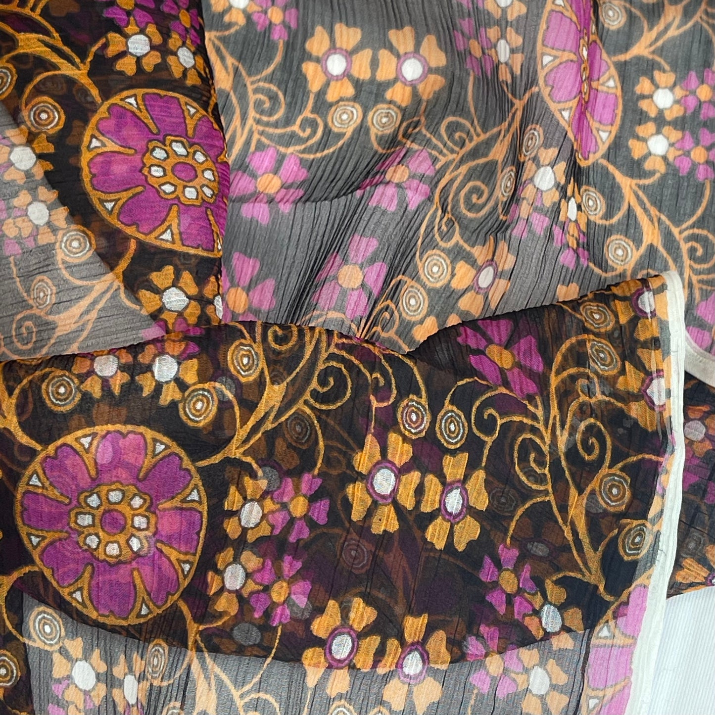 Rhapsody Crinkle Silk Chiffon