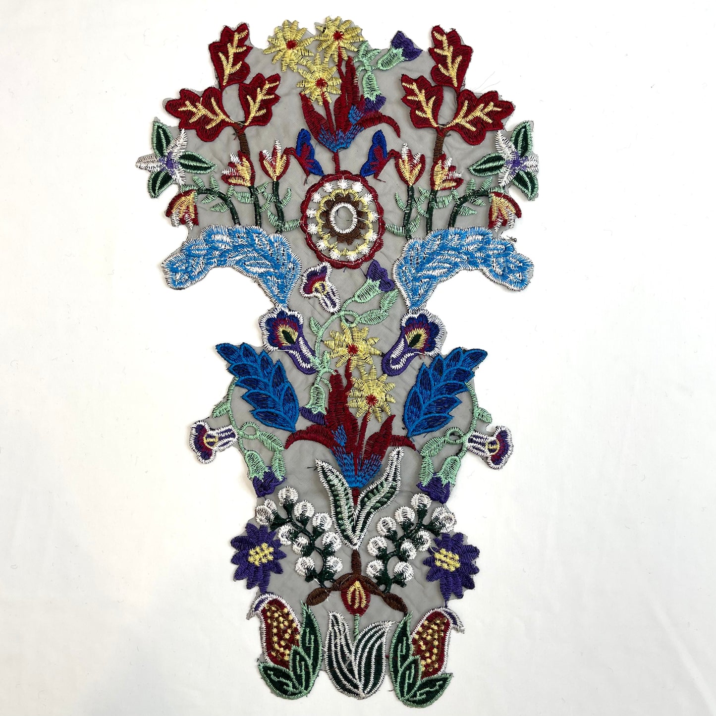 Botanicals Sew On Large Embroidered Motif