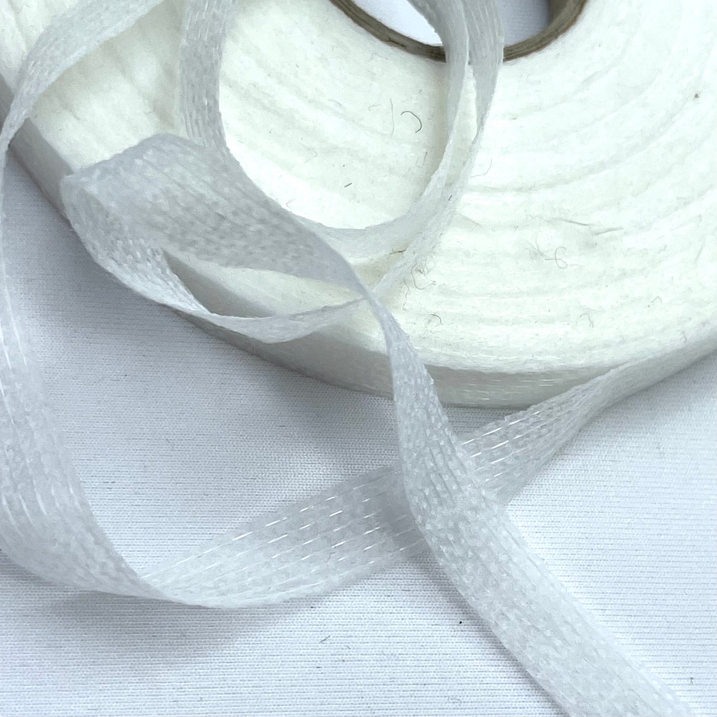 50m Roll White Lightweight Fusible Stay Tape