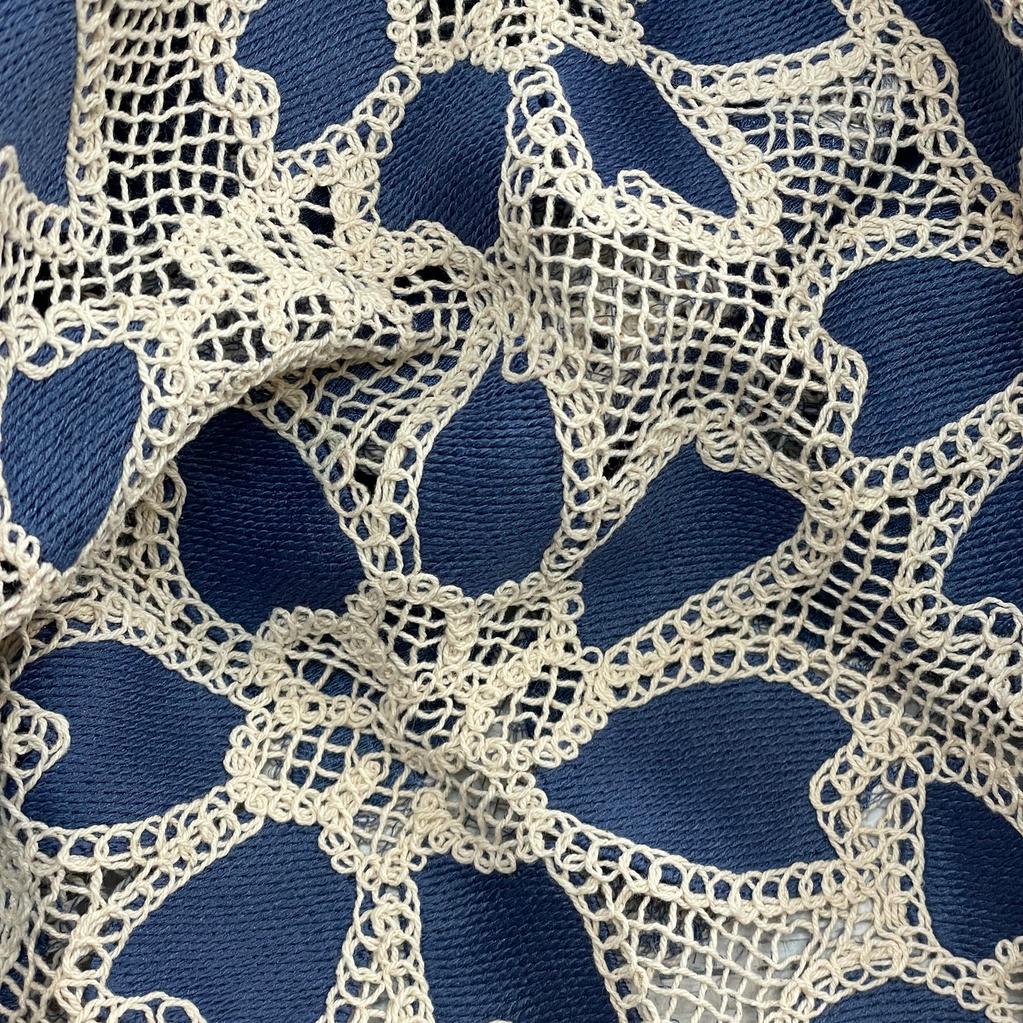 Resort life cotton lace denim