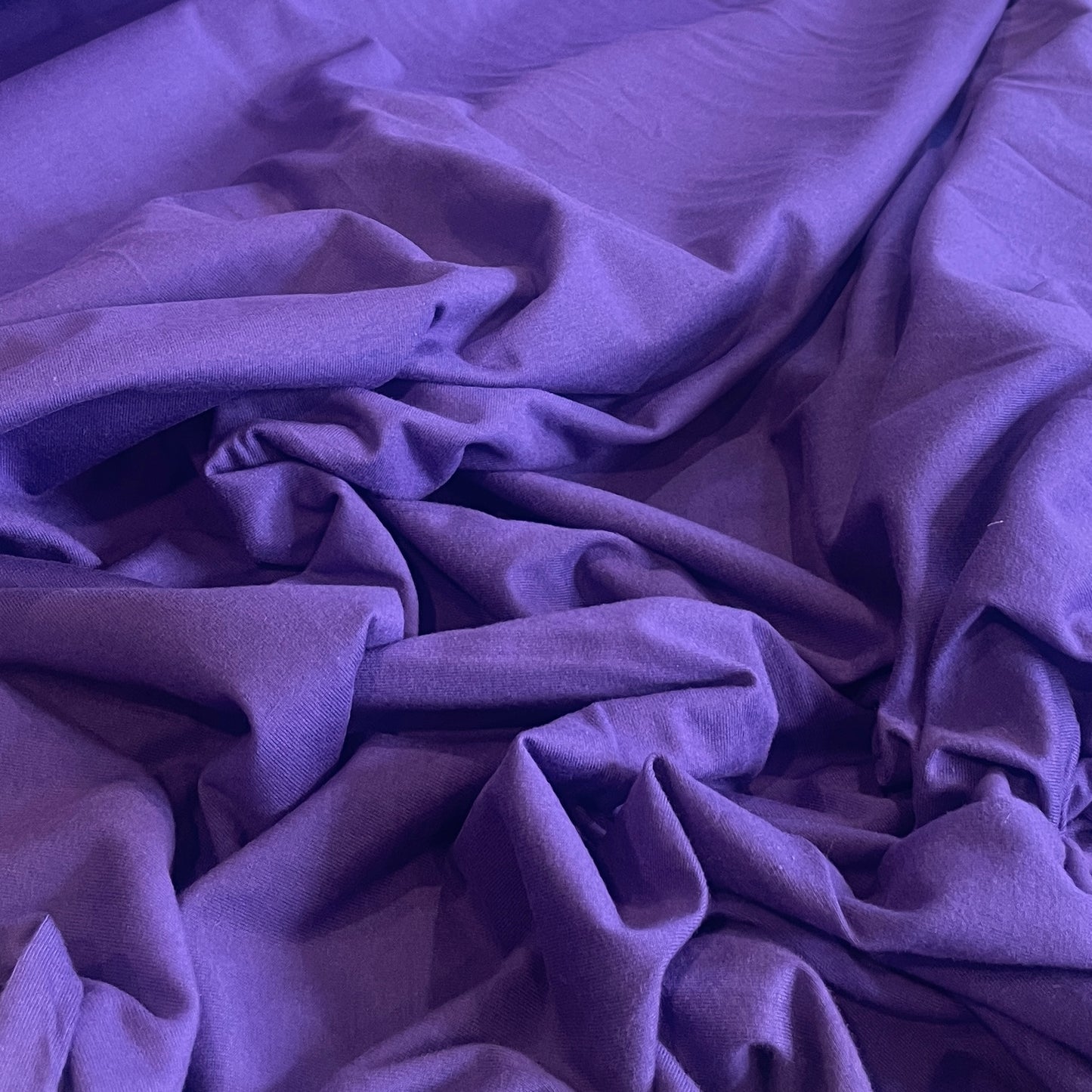 Purple Organic Cotton T-shirt Knit