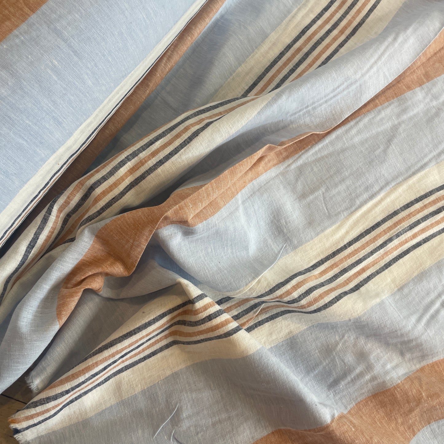 Bailey stripe linen cotton