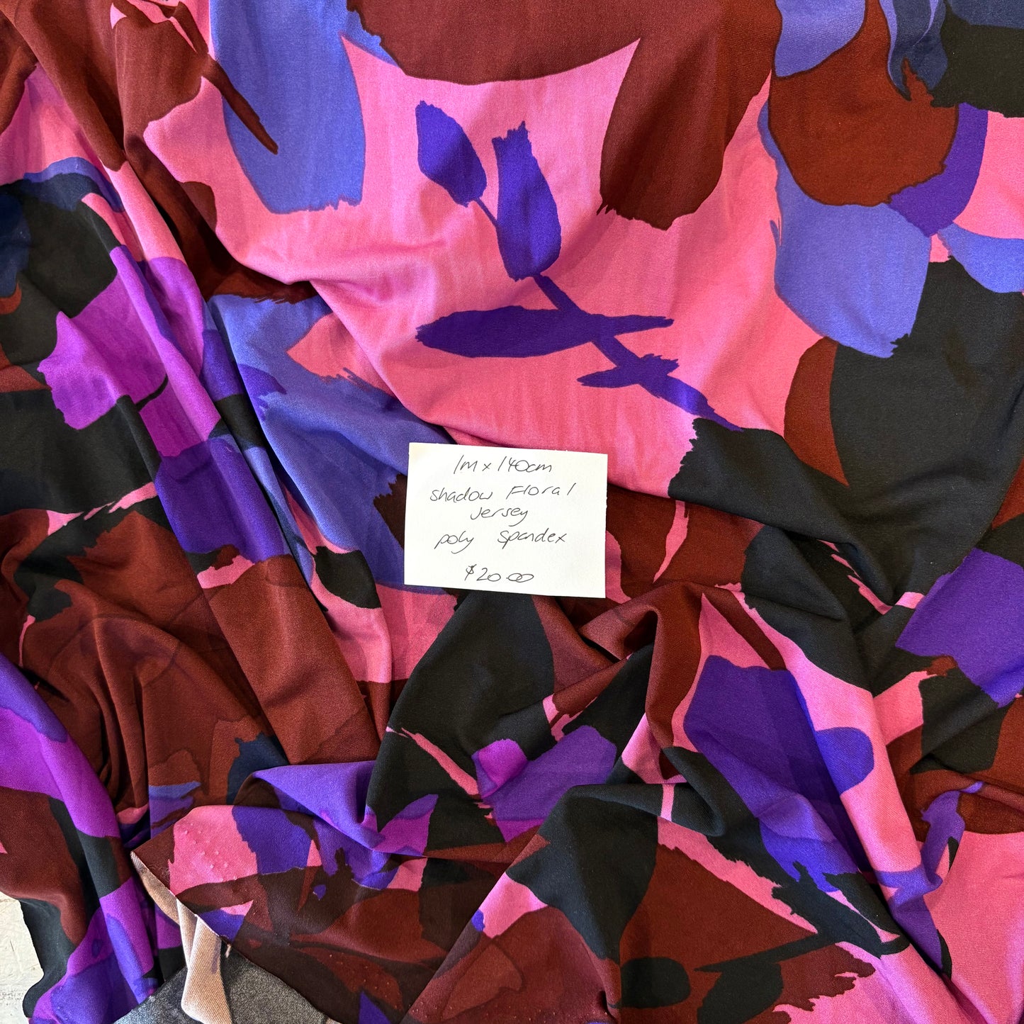 1m Shadow Floral Jersey