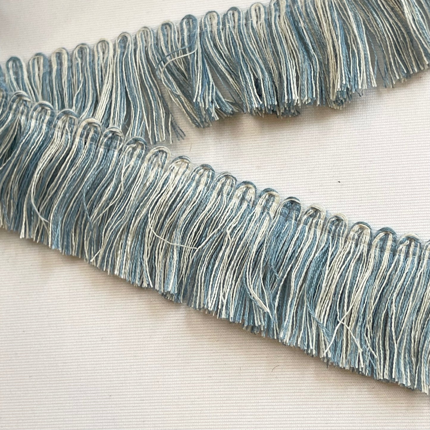 Washed Denim Cotton Fringe