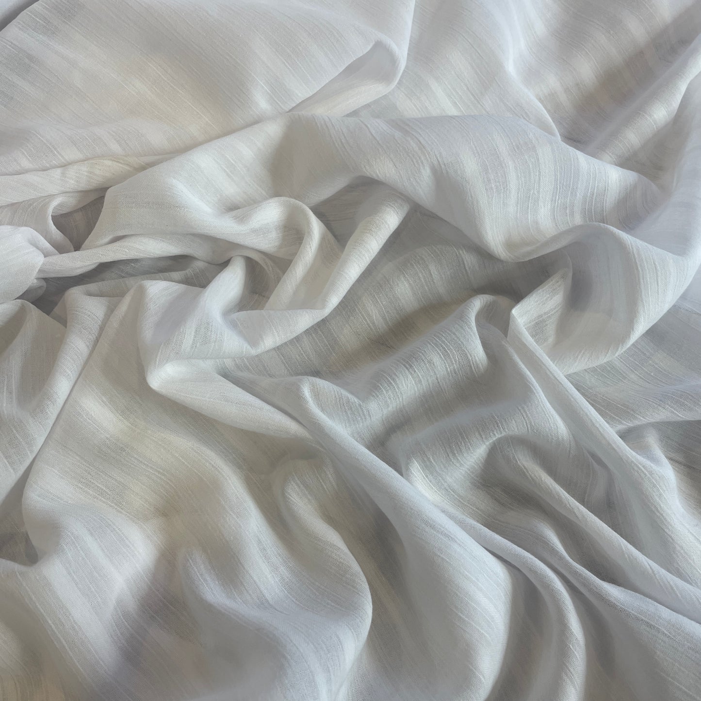Cyprus white stripe cheesecloth
