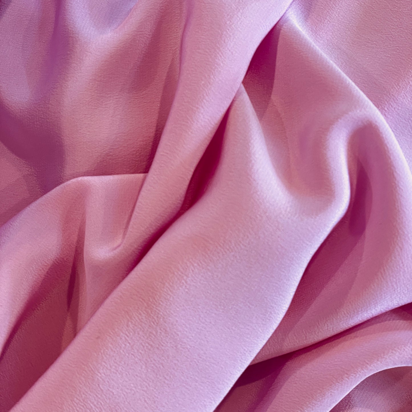 Orchid light weight stretch  silk crepe de chine