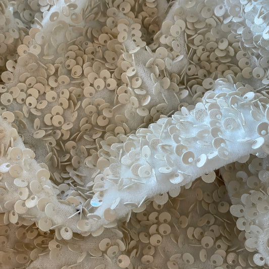 Snow queen Sequin stretch velvet