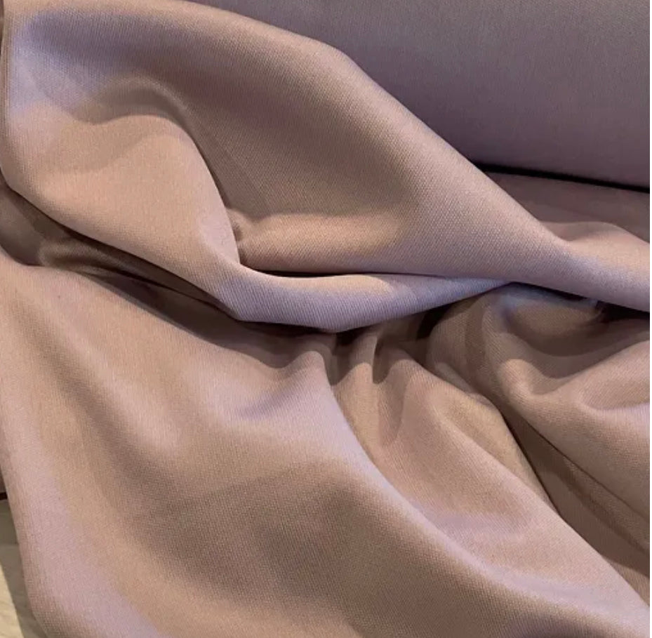 Dusty mauve stretch lining