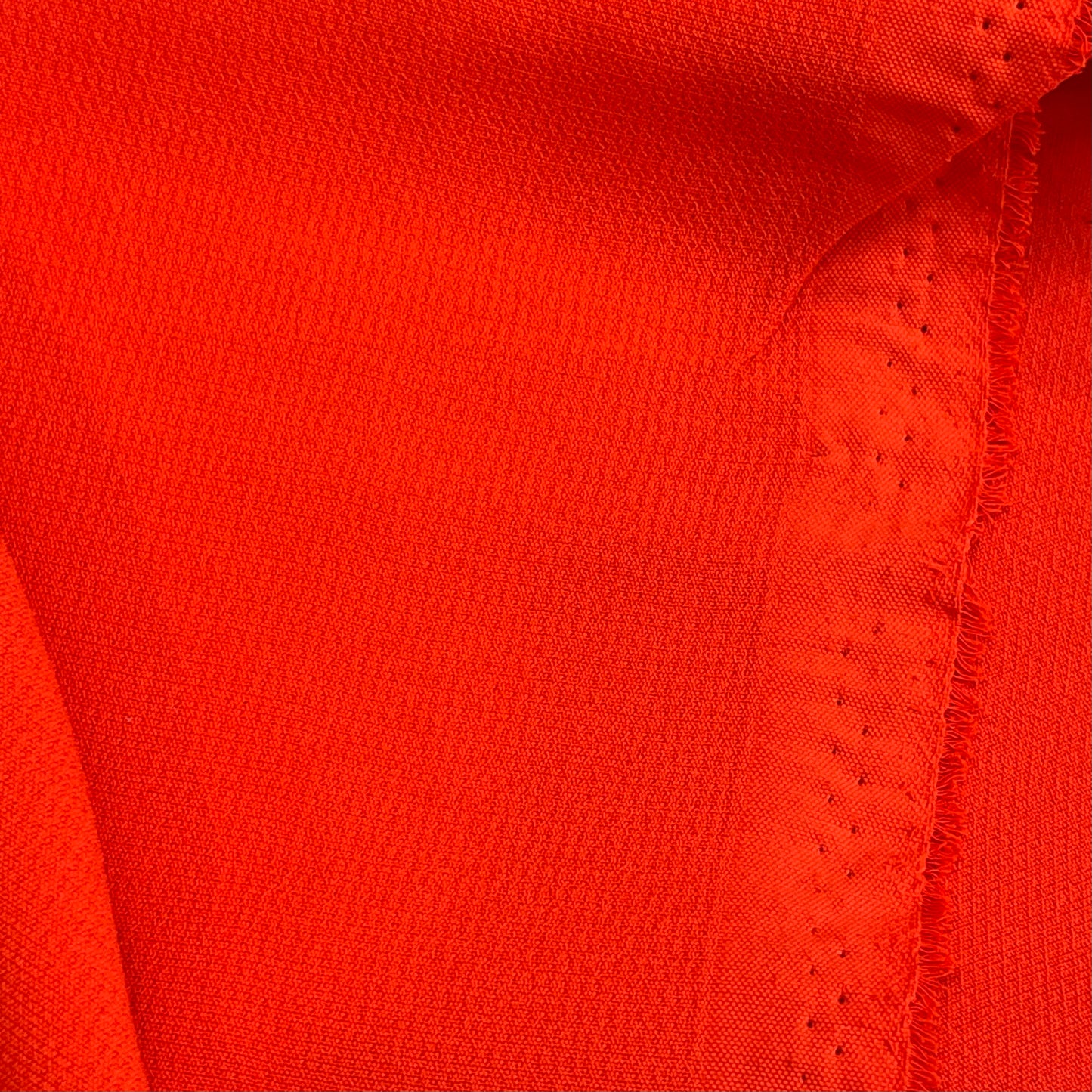 Tangerine Smooth Touch Mechanical Stretch Crepe