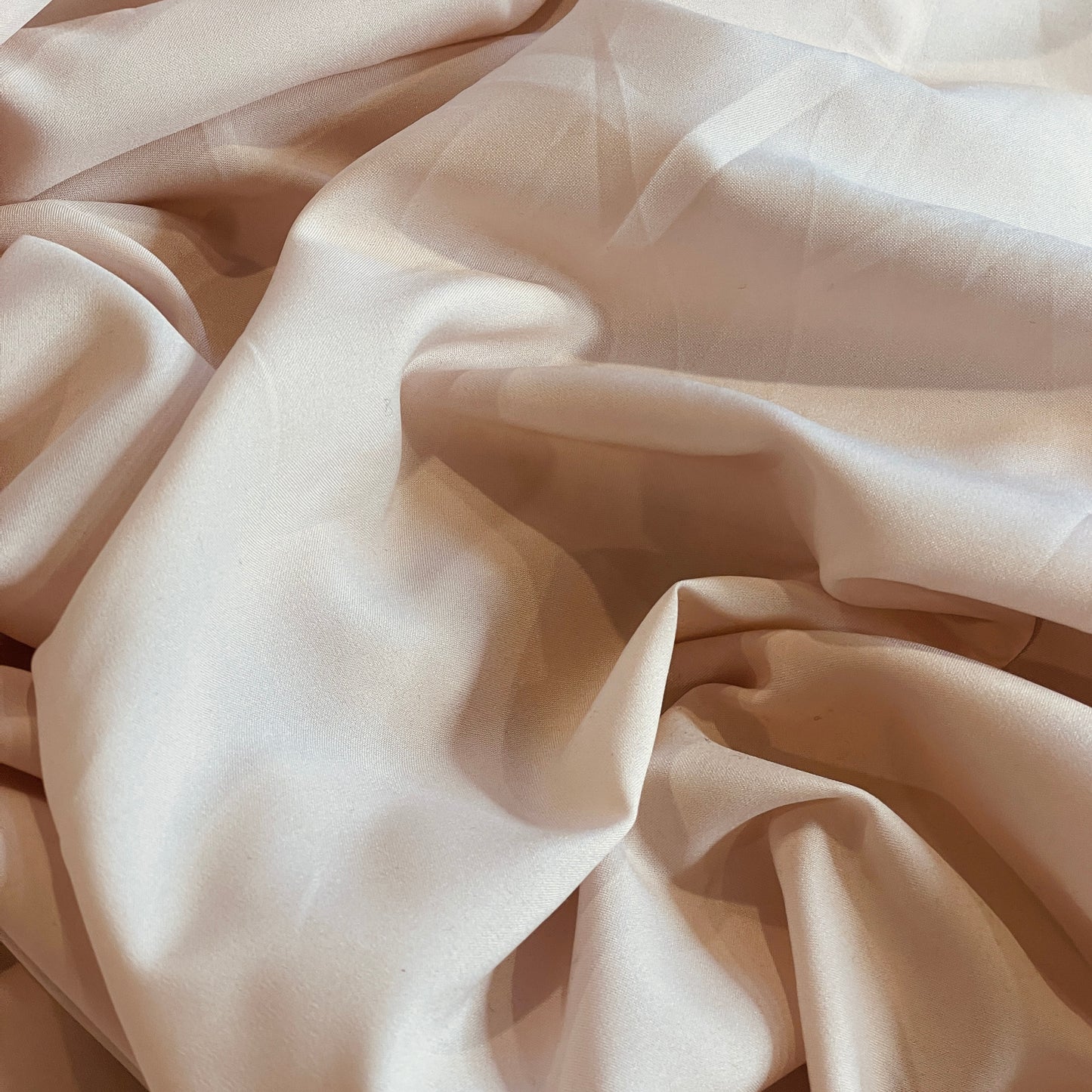 blush smooth touch stretch crepe de chine