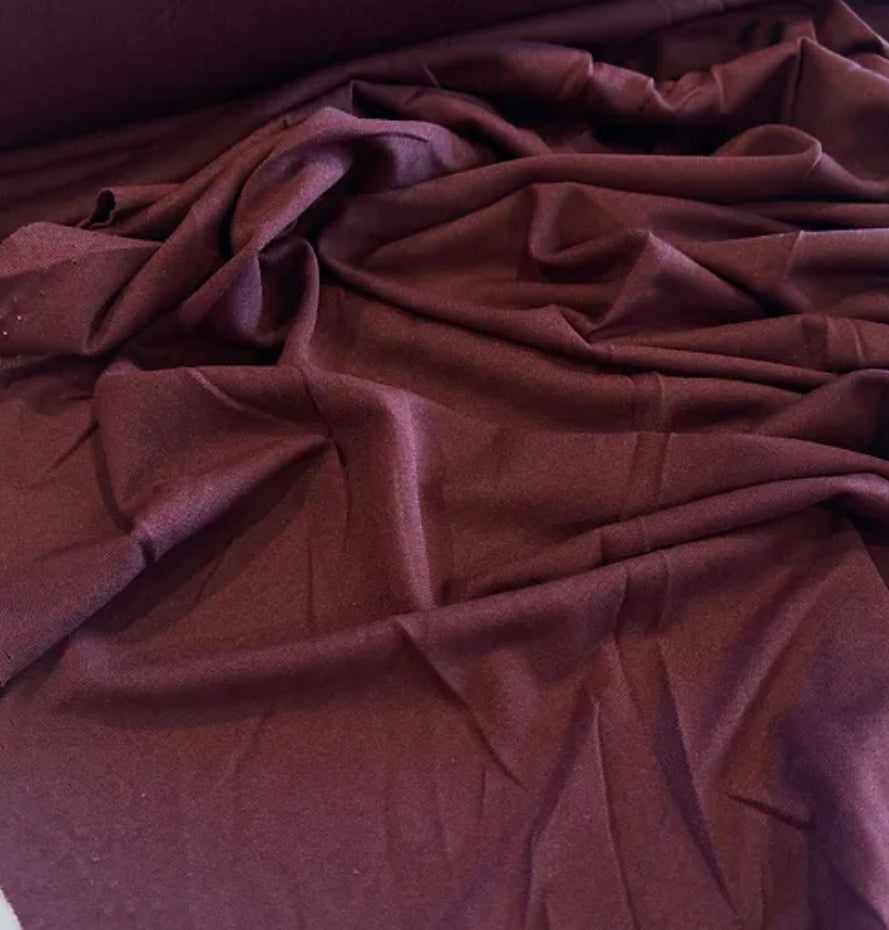 Dark Maroon jersey lining