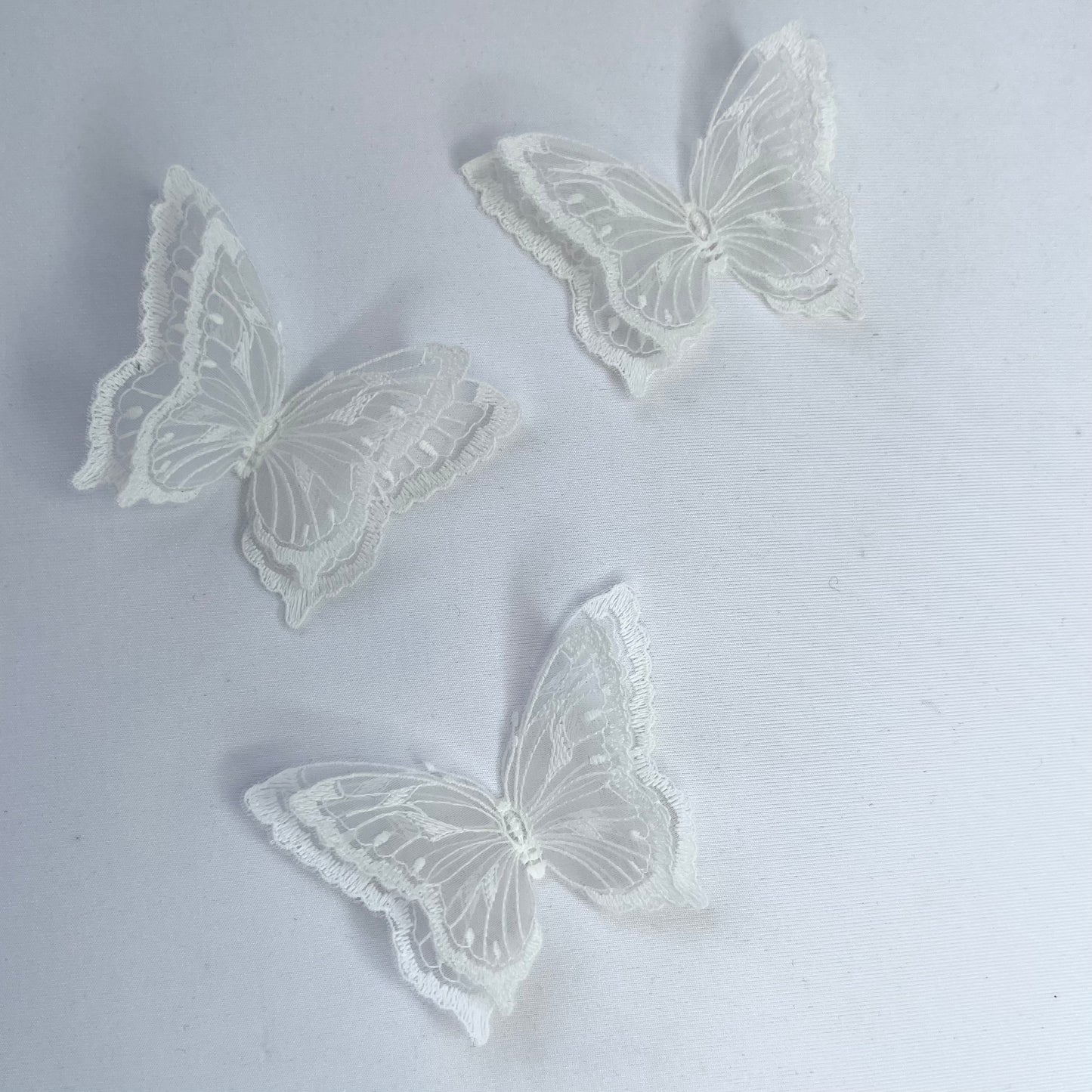 Ivory 3D Butterfly Small