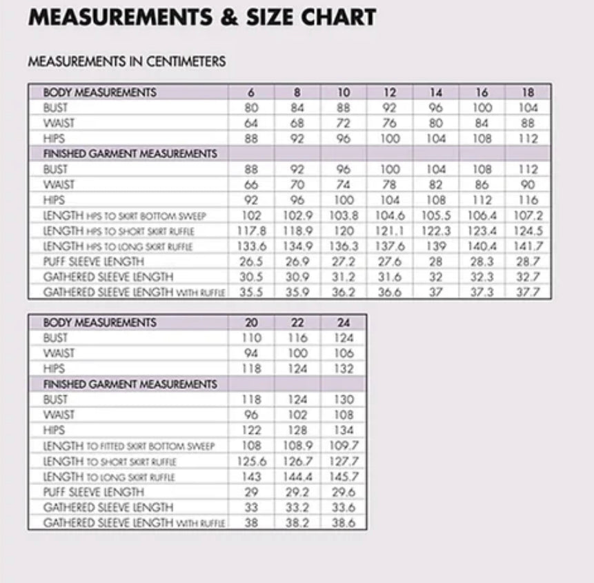 Bespoke dress PDF pattern