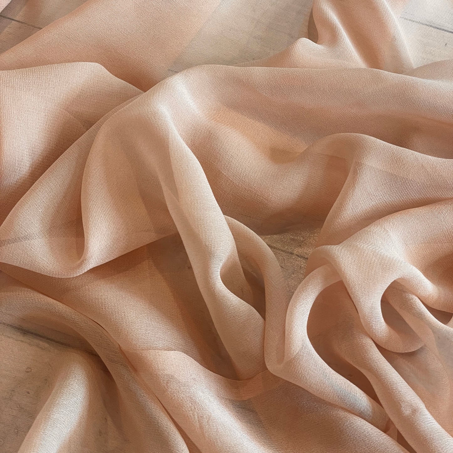 Apricot tea Silk Chiffon